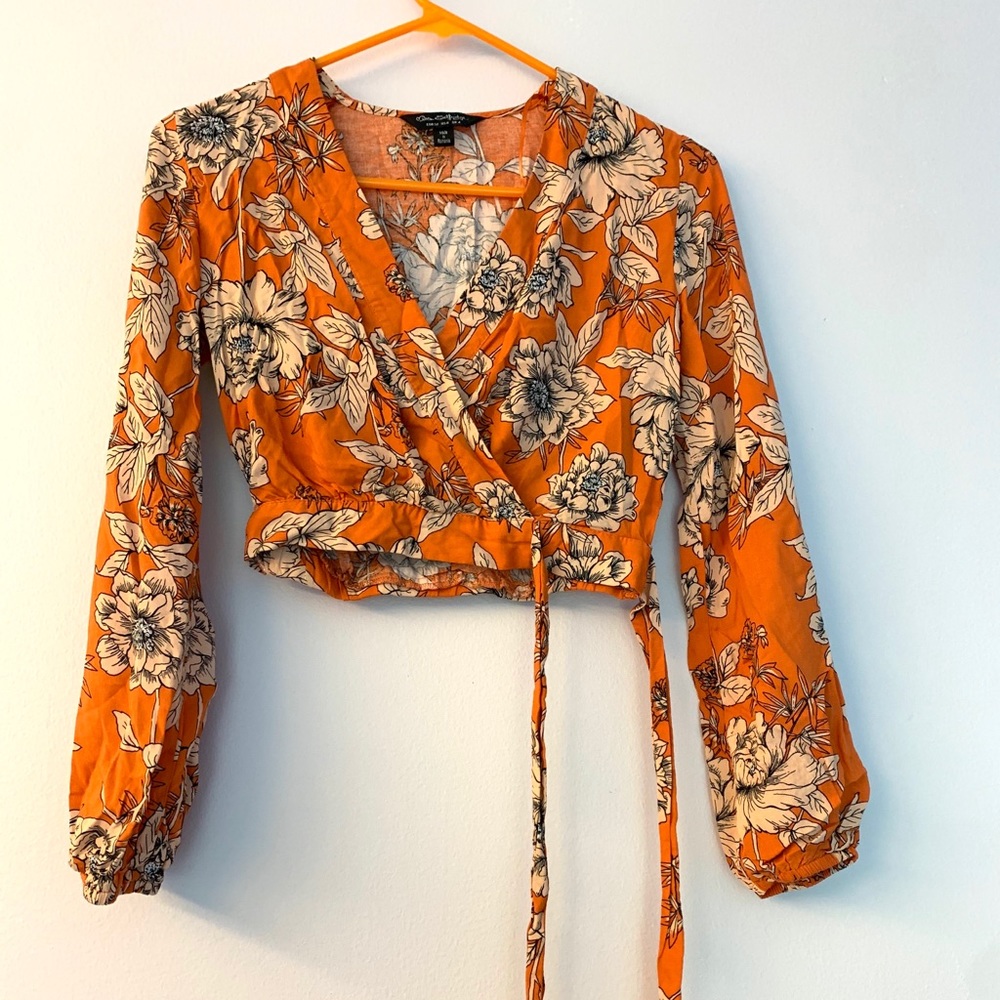 Miss Selfridge Autumn Colors Floral Longsleeve